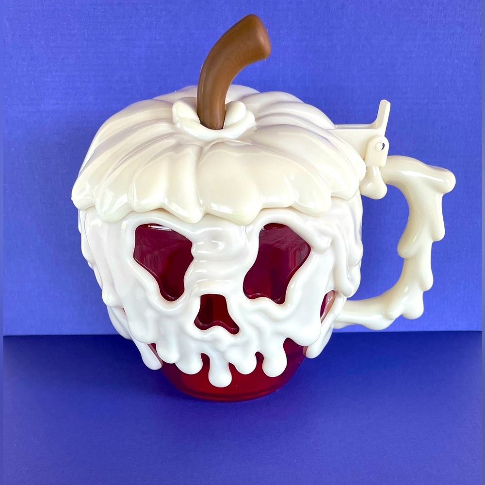 Disney Parks Popcorn Bucket Evil Queen Poison Apple